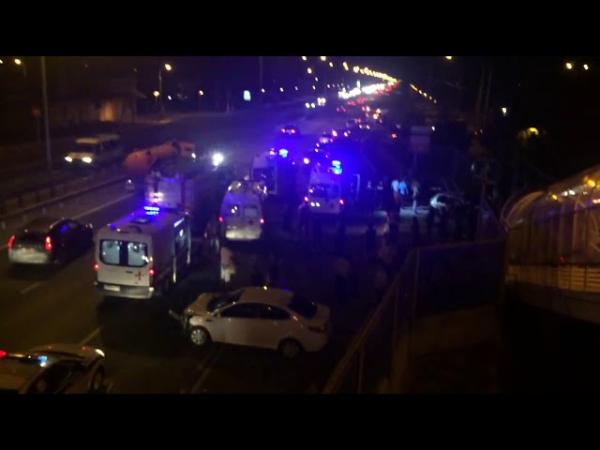 ДТП на автобусной остановке в Краснодаре: видео